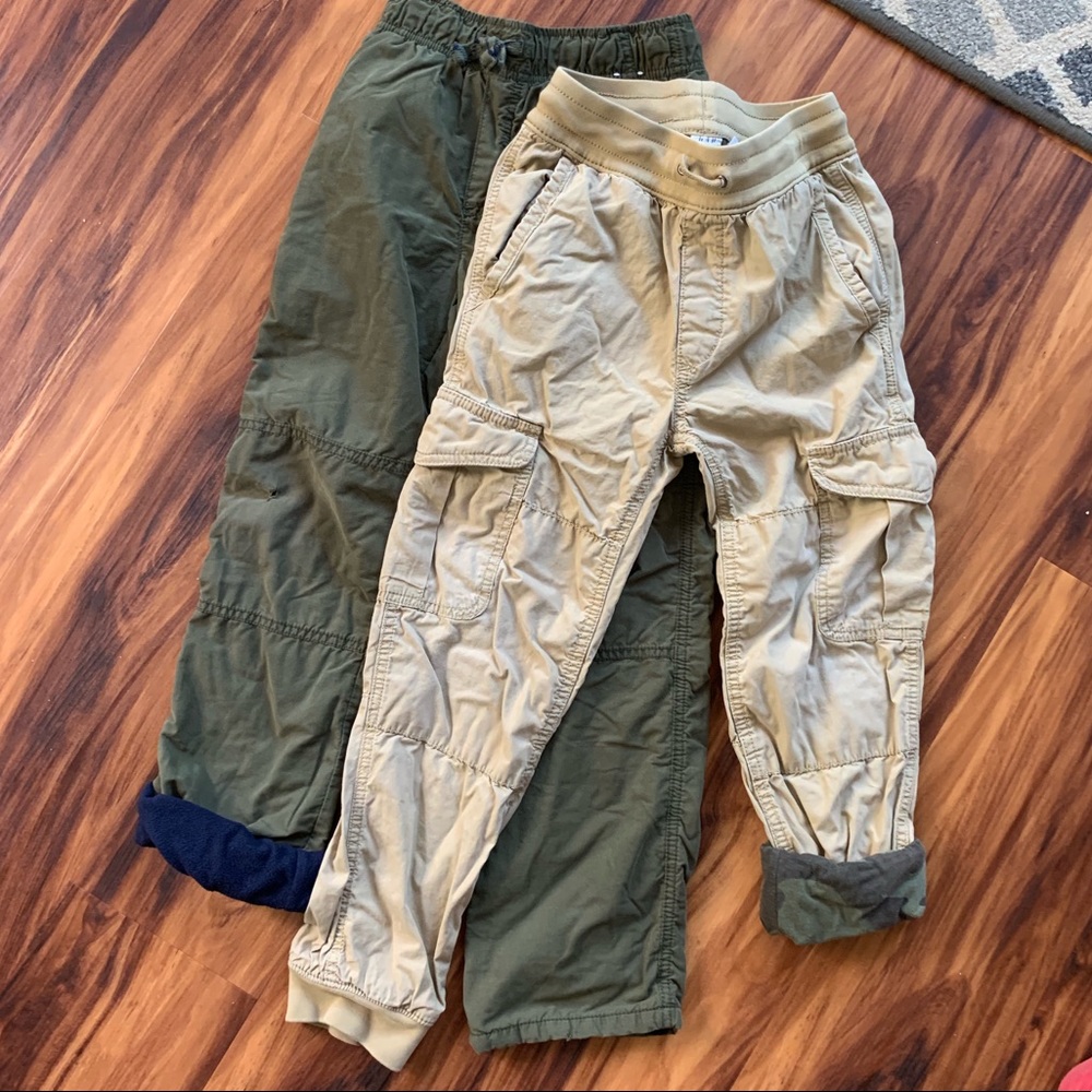 Lined boys pull-on pants